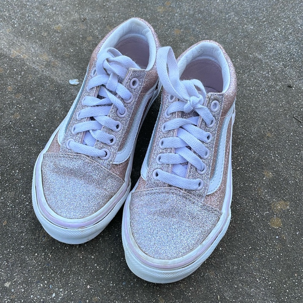 Sparkly glitter vans